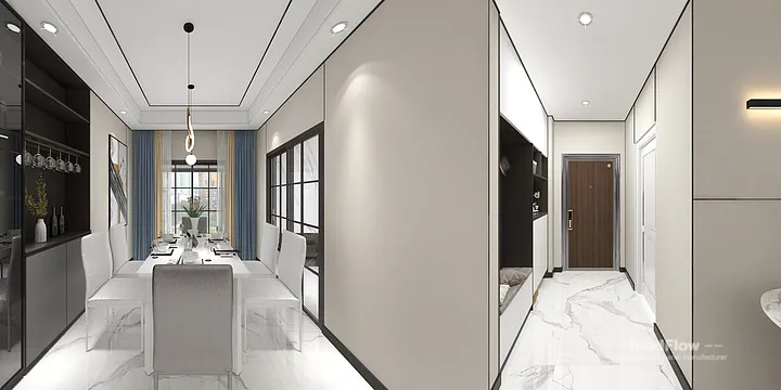 WPC Wall Panel Solution: Hangzhou Apartment Project in Hangzhou, China - photo 2