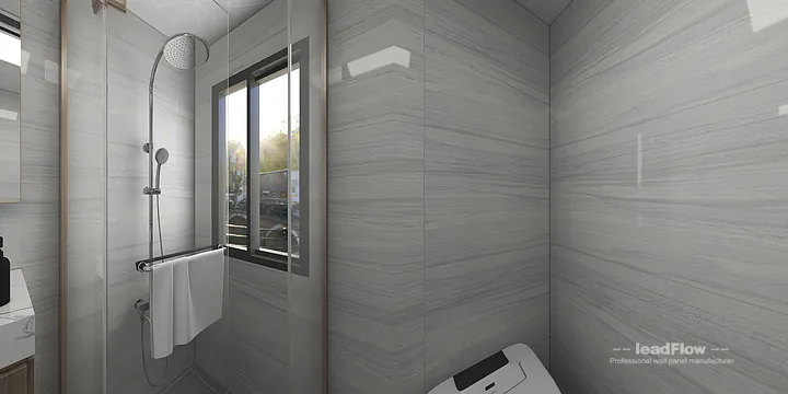 Hangzhou Apartment with WPC Wall Cladding &mdash; Kitchen Feature in Hangzhou, China - photo 3