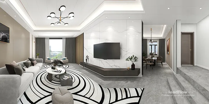 Hangzhou Apartment Featuring WPC Wall Panel | Secondary Bedroom Walls in Hangzhou, China