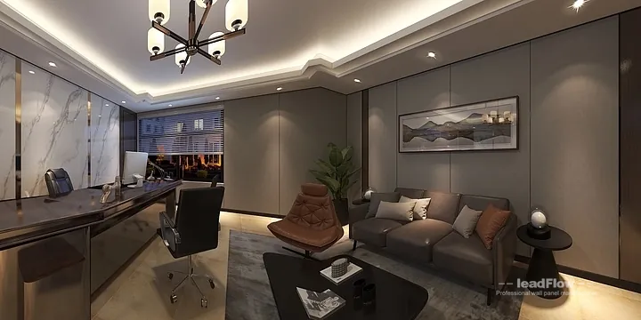 Warm Commercial Space in Hangzhou Featuring WPC Wall Panel in Hangzhou, China - photo 1