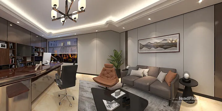 Warm Commercial Space in Hangzhou Featuring WPC Wall Panel in Hangzhou, China - photo 2