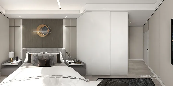 WPC Wall Cladding Design for Nanchang Apartment &mdash; Living-Dining Room Focus in Donghu District, Nanchang, China - photo 1