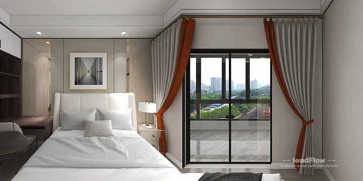 WPC Wall Cladding Design for Nanchang Apartment &mdash; Living-Dining Room Focus in Donghu District, Nanchang, China - photo 11