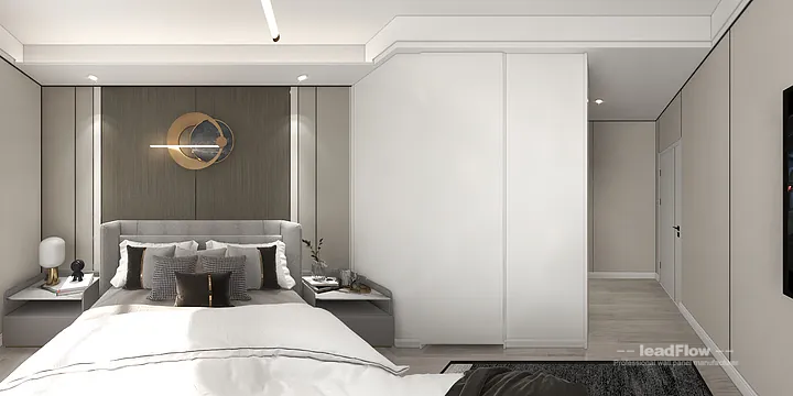 WPC Wall Cladding Design for Nanchang Apartment &mdash; Living-Dining Room Focus in Donghu District, Nanchang, China - photo 4