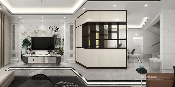 WPC Wall Cladding Solution: Hangzhou Apartment Project in Hangzhou, China - photo 2