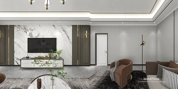 WPC Interior Panel Solution: Hangzhou Apartment Project in Hangzhou, China