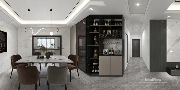 Hangzhou Apartment Renovation with WPC Wall Panel | Secondary Bedroom Idea in Hangzhou, China - photo 3