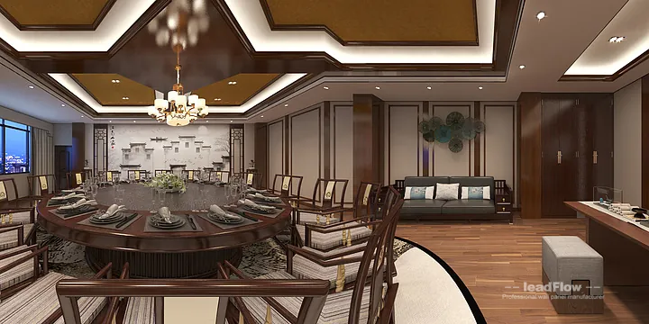 WPC Wall Panel Hotel Inspiration in Nanchang &mdash; Modern Design in Nanchang, China - photo 1