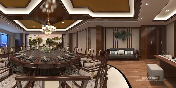 WPC Wall Panel Hotel Inspiration in Nanchang &mdash; Modern Design in Nanchang, China - photo 2