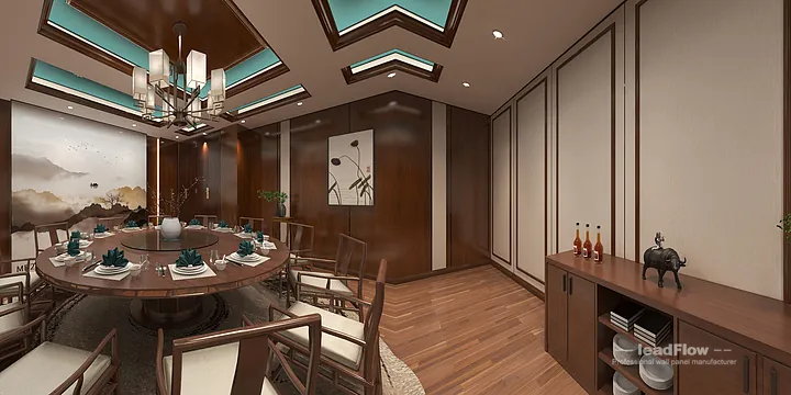 WPC Wall Panel Hotel Inspiration in Nanchang &mdash; Modern Design in Nanchang, China - photo 4