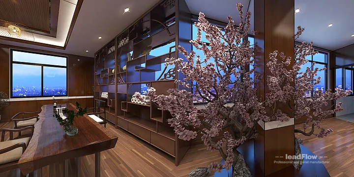 WPC Wall Panel Hotel Inspiration in Nanchang &mdash; Modern Design in Nanchang, China - photo 5