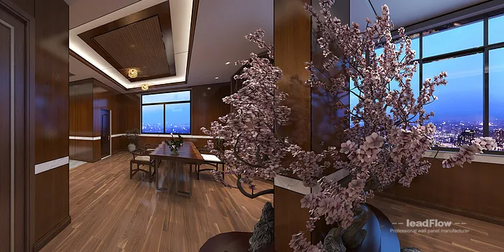 WPC Wall Panel Hotel Inspiration in Nanchang &mdash; Modern Design in Nanchang, China - photo 6