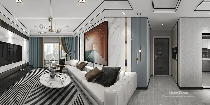 Hangzhou Apartment Renovation with WPC Interior Panel | guest bedroom Idea in Hangzhou, China - photo 5
