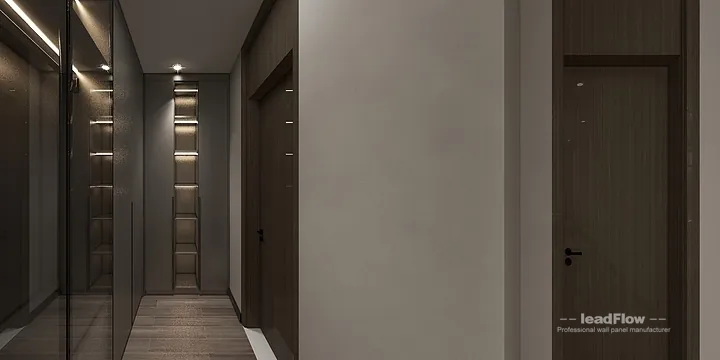 Elegant Apartment Interior in Hangzhou using WPC Wall Cladding in Hangzhou, China - photo 2