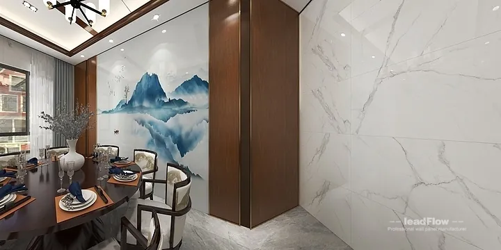 Stylish WPC Interior Panel Project: Hangzhou Apartment Interior in Hangzhou, China - photo 11