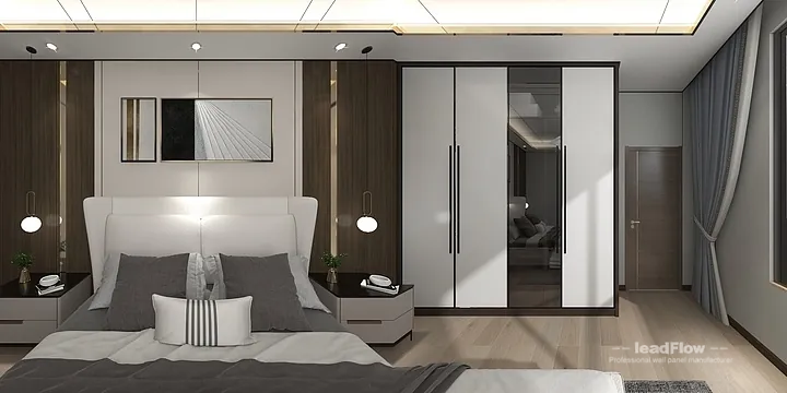 Stylish WPC Interior Panel Project: Hangzhou Apartment Interior in Hangzhou, China - photo 2
