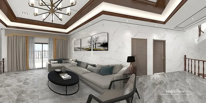 Stylish WPC Interior Panel Project: Hangzhou Apartment Interior in Hangzhou, China - photo 7