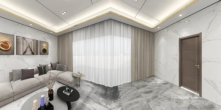Stylish WPC Interior Panel Project: Hangzhou Apartment Interior in Hangzhou, China - photo 8