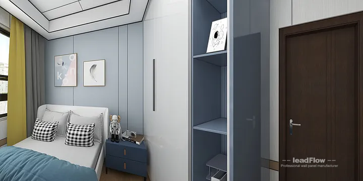 WPC Wall Panel Design for Hangzhou Apartment &mdash; Living-Dining Room Focus in Hangzhou, China - photo 7