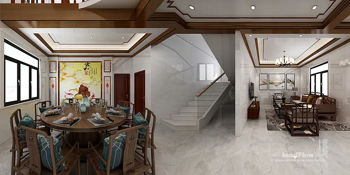 WPC Wall Cladding Interior Project Design in Hangzhou | Premium Interior in Hangzhou, China - photo 1