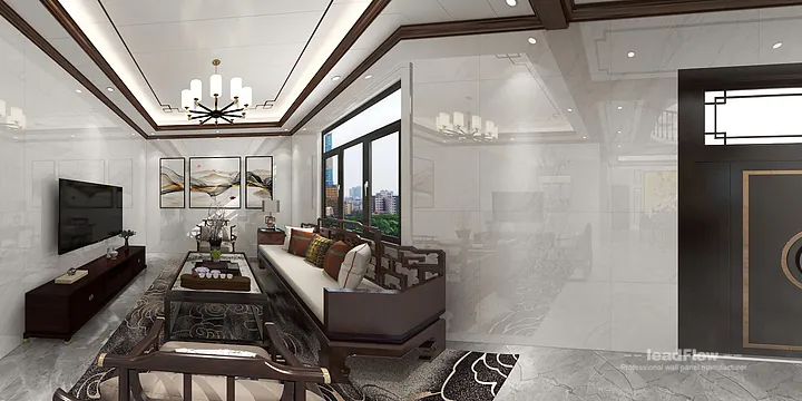 WPC Wall Cladding Interior Project Design in Hangzhou | Premium Interior in Hangzhou, China - photo 5