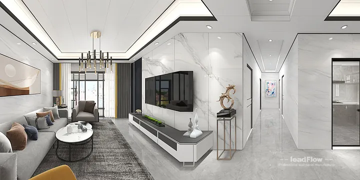 WPC Wall Panel Apartment Case Study in Hangzhou | Elegant Bedroom 2 in Hangzhou, China - photo 3
