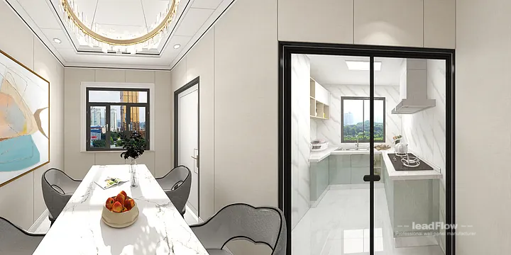 WPC Interior Panel Apartment Design in Hangzhou | Contemporary Interior in Hangzhou, China - photo 9