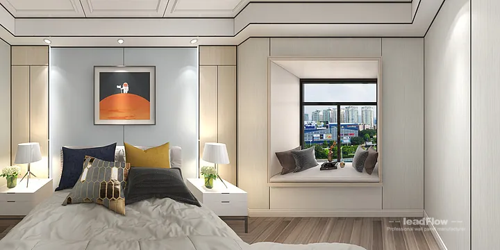 Hangzhou Apartment Wall Panel Design | WPC Wall Panel Premium Interior in Hangzhou, China - photo 19