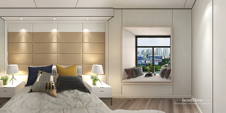Hangzhou Apartment Wall Panel Design | WPC Wall Panel Premium Interior in Hangzhou, China - photo 21