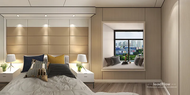 Hangzhou Apartment Wall Panel Design | WPC Wall Panel Premium Interior in Hangzhou, China - photo 22