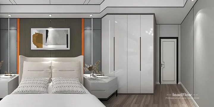 Hangzhou Apartment Wall Panel Design | WPC Wall Panel Premium Interior in Hangzhou, China - photo 5