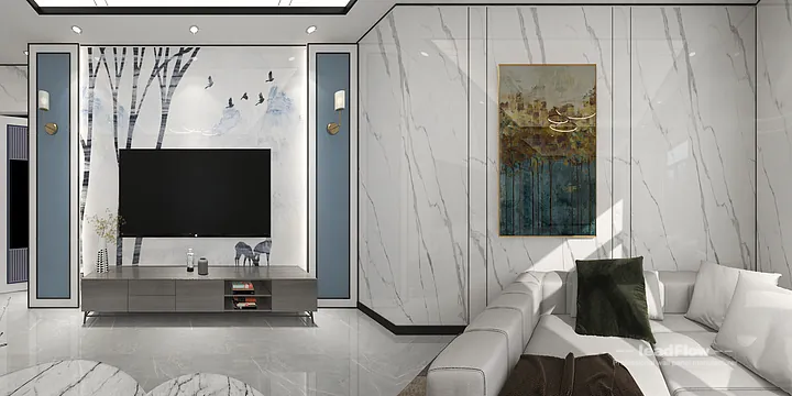 WPC Interior Panel Apartment Design in Hangzhou | Warm Interior in Hangzhou, China - photo 3