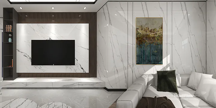 WPC Interior Panel Apartment Design in Hangzhou | Warm Interior in Hangzhou, China - photo 5