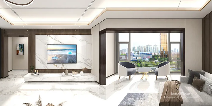 Hangzhou Apartment Makeover with WPC Wall Panel | Warm Wood Grain in Hangzhou, China - photo 3