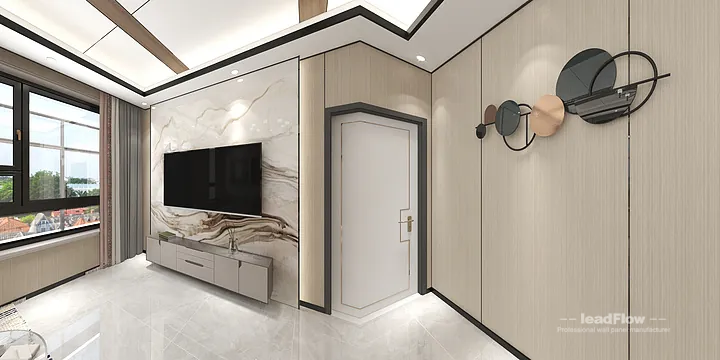 Hangzhou Apartment Makeover with WPC Wall Panel | Warm Wood Grain in Hangzhou, China - photo 7