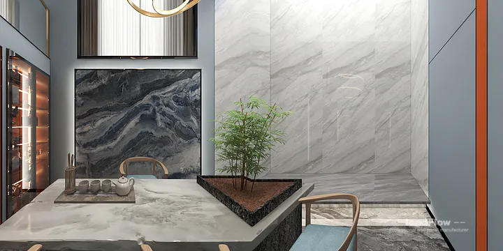 Explore WPC Interior Panel in This Hangzhou Villa &mdash; Contemporary Style in Hangzhou, China