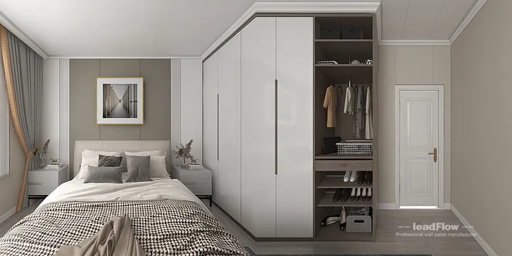 Contemporary Apartment Interior in Hangzhou using WPC Wall Panel in Hangzhou, China - photo 5