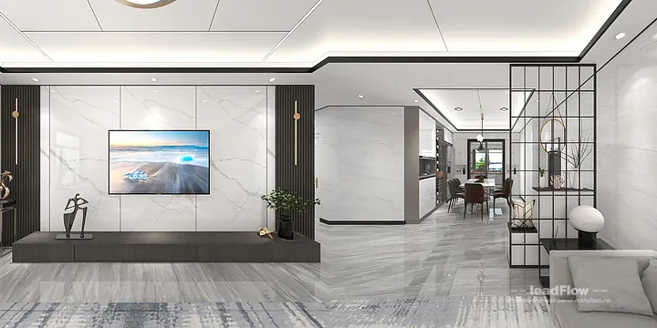 WPC Wall Cladding Apartment Design in Hangzhou | Stylish Interior in Hangzhou, China