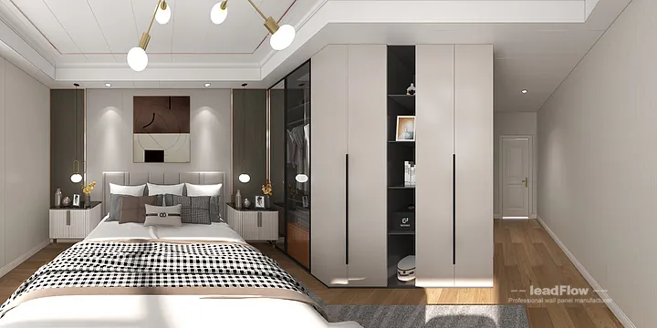 WPC Wall Cladding Apartment Design in Hangzhou | Stylish Interior in Hangzhou, China - photo 1