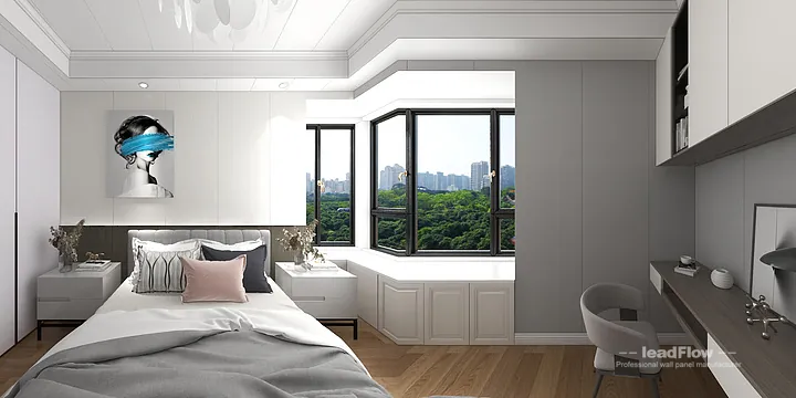 WPC Wall Cladding Apartment Design in Hangzhou | Stylish Interior in Hangzhou, China - photo 14
