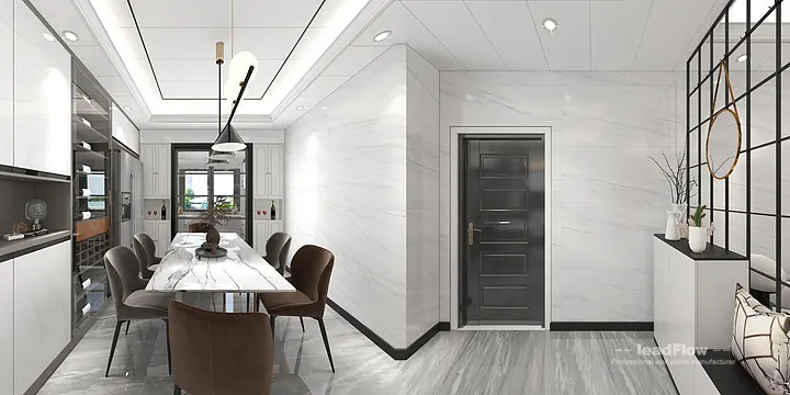 WPC Wall Cladding Apartment Design in Hangzhou | Stylish Interior in Hangzhou, China - photo 3