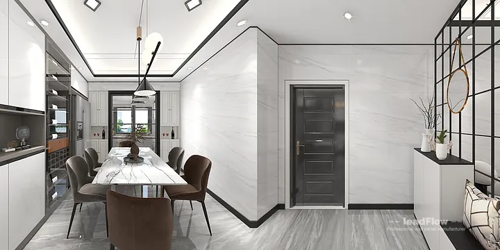 WPC Wall Cladding Apartment Design in Hangzhou | Stylish Interior in Hangzhou, China - photo 5