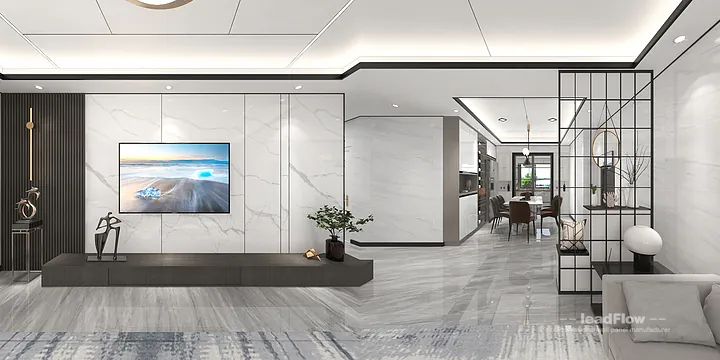 WPC Wall Cladding Apartment Design in Hangzhou | Stylish Interior in Hangzhou, China - photo 9