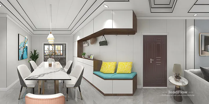 WPC Wall Panel Design for Hangzhou Apartment &mdash; Master Bedroom Focus in Hangzhou, China - photo 3