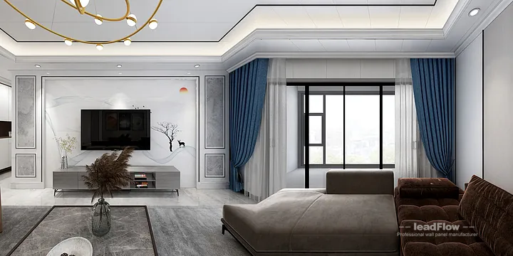 WPC Wall Panel Solution: Hangzhou Apartment Project in Hangzhou, China