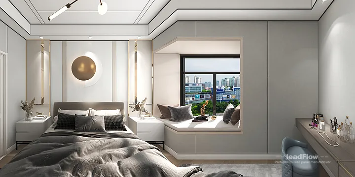 WPC Cladding Project: Hangzhou Apartment with Secondary Bedroom in Hangzhou, China - photo 1