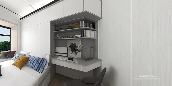 WPC Cladding Project: Hangzhou Apartment with Secondary Bedroom in Hangzhou, China - photo 2