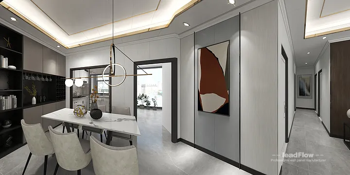 Explore WPC Wall Panel in This Hangzhou Apartment &mdash; Premium Style in Hangzhou, China - photo 3