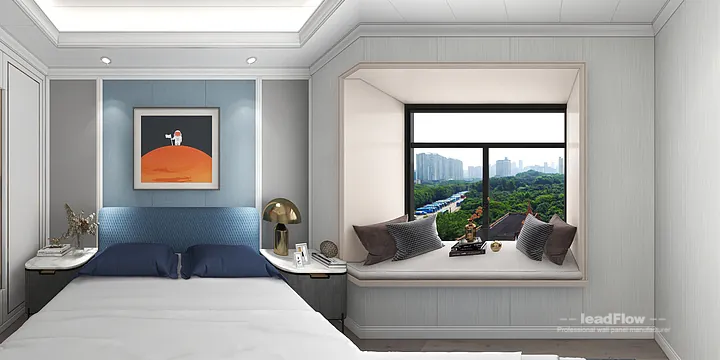Explore WPC Wall Panel in This Hangzhou Apartment &mdash; Premium Style in Hangzhou, China - photo 5