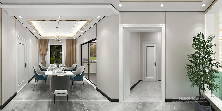Modern WPC Interior Panel in Hangzhou Interior Project &mdash; Kitchen in Hangzhou, China - photo 11